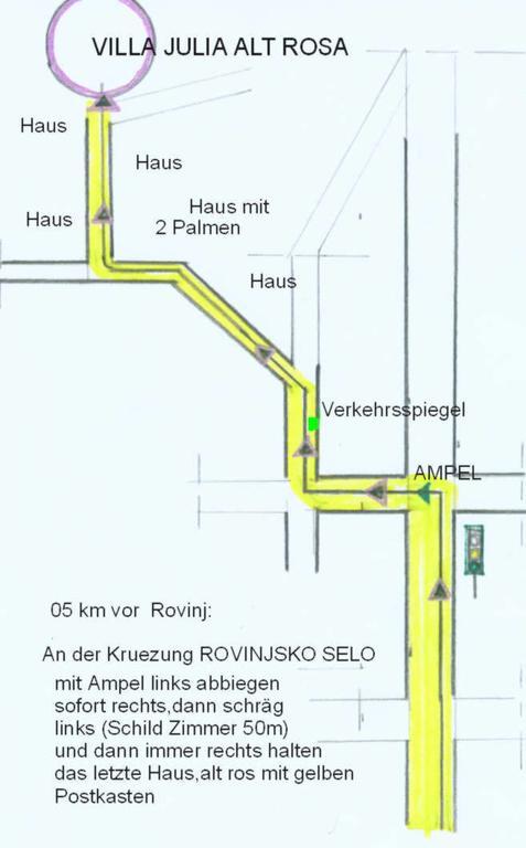 Apartments Bellavista Rovinjsko Selo Eksteriør billede